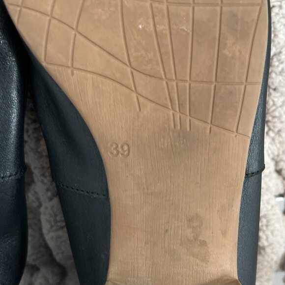 Bueno Leather Flats – Size 8 Black Slip-On Comfort - Picture 11 of 15